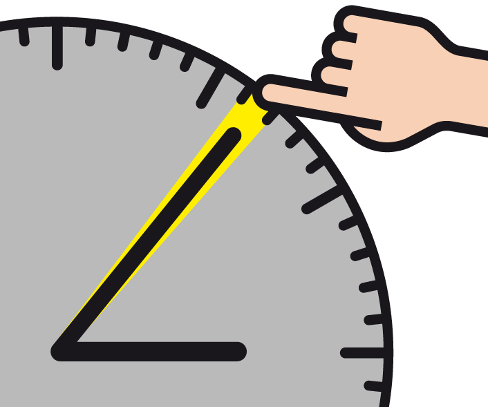 Ein Symbol mit einem Fragezeichen. Es steht für das Wort "Was".