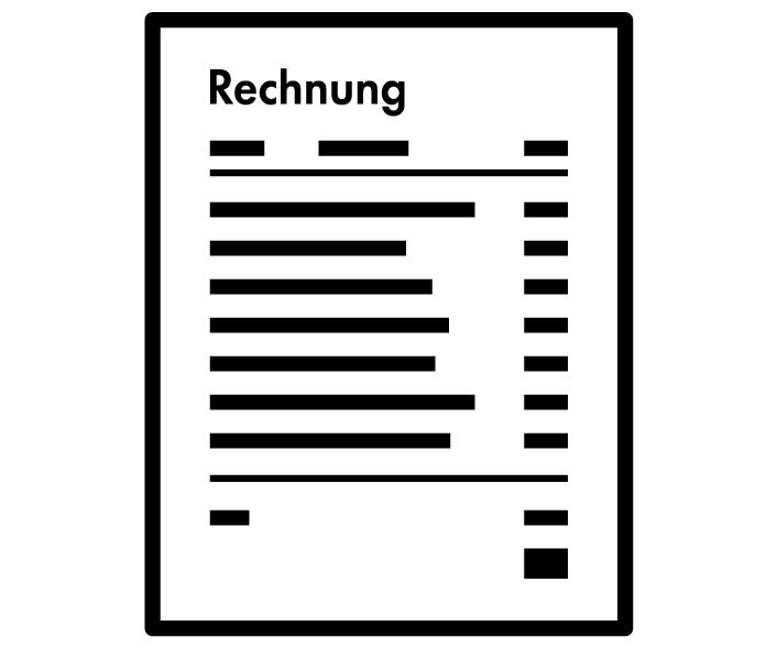 Ein Symbol mit einem Fragezeichen. Es steht für das Wort "Was".